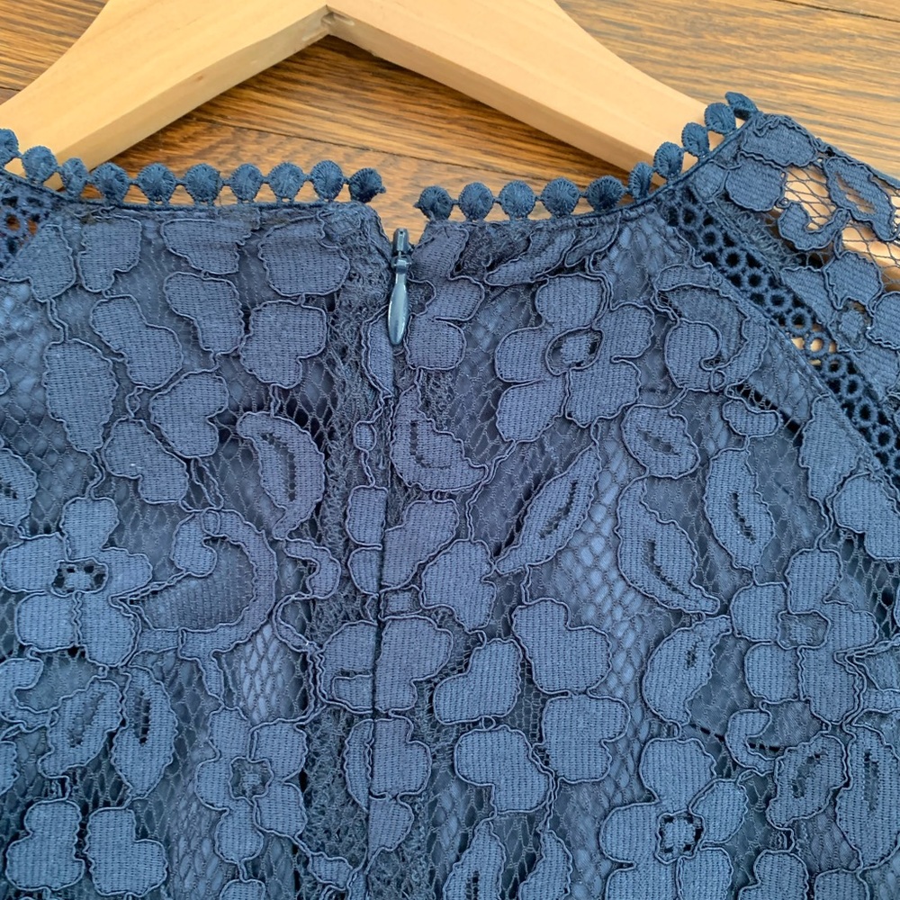 Bardot juniors navy  dress - Picture 4 of 9